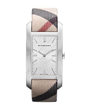 burberry rectangular watch|Burberry female watches.